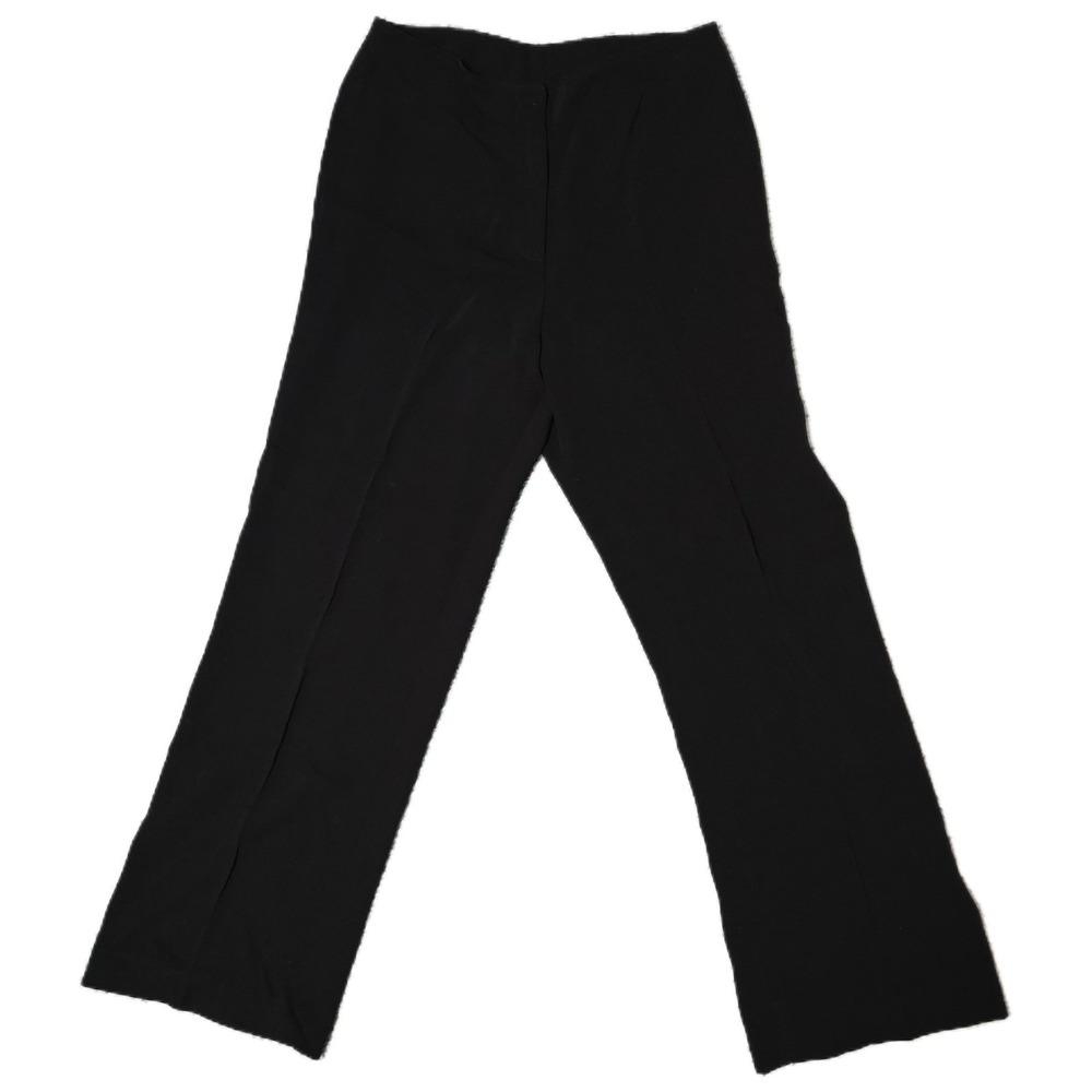 Renfrew Black Wide Leg Dress Pants Women's Size 8 Made‎ in USA (U)